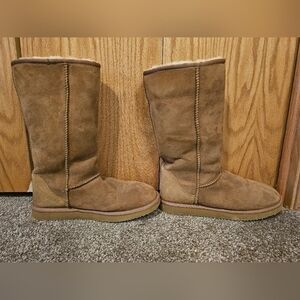 Cozie steps chestnut genuine sheepskin boots